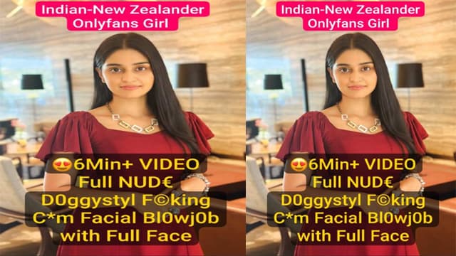 Indian New Zealander Girl Sextape – Fucking Cam with Face