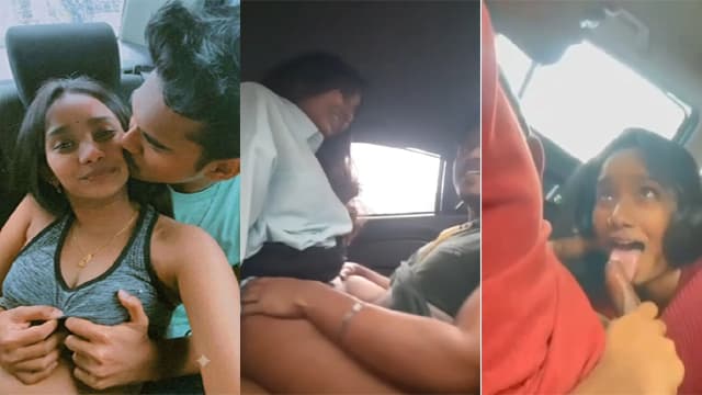 Cute Slim Teacher Fucking Boyfriend In Car – Porn Viral Video
